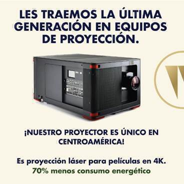 Cine Magaly se sitúa en la vanguardia tecnológica a nivel proyección de cine